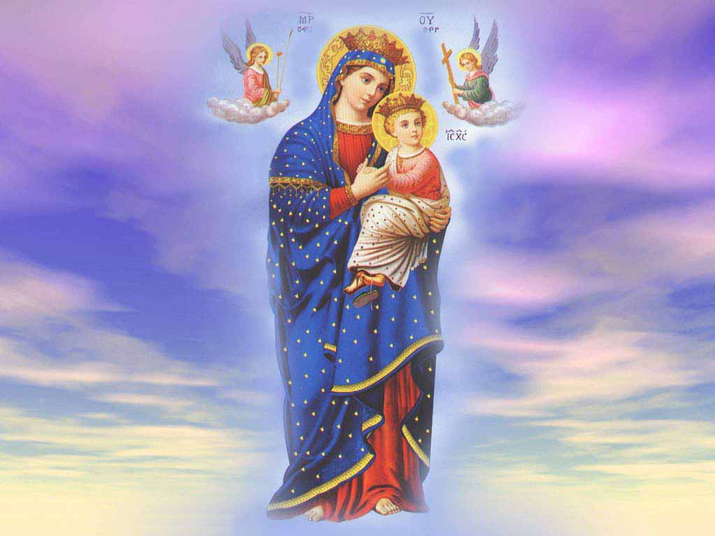 holy mary wallpapers,angel,sky,supernatural creature,fictional character,mythology