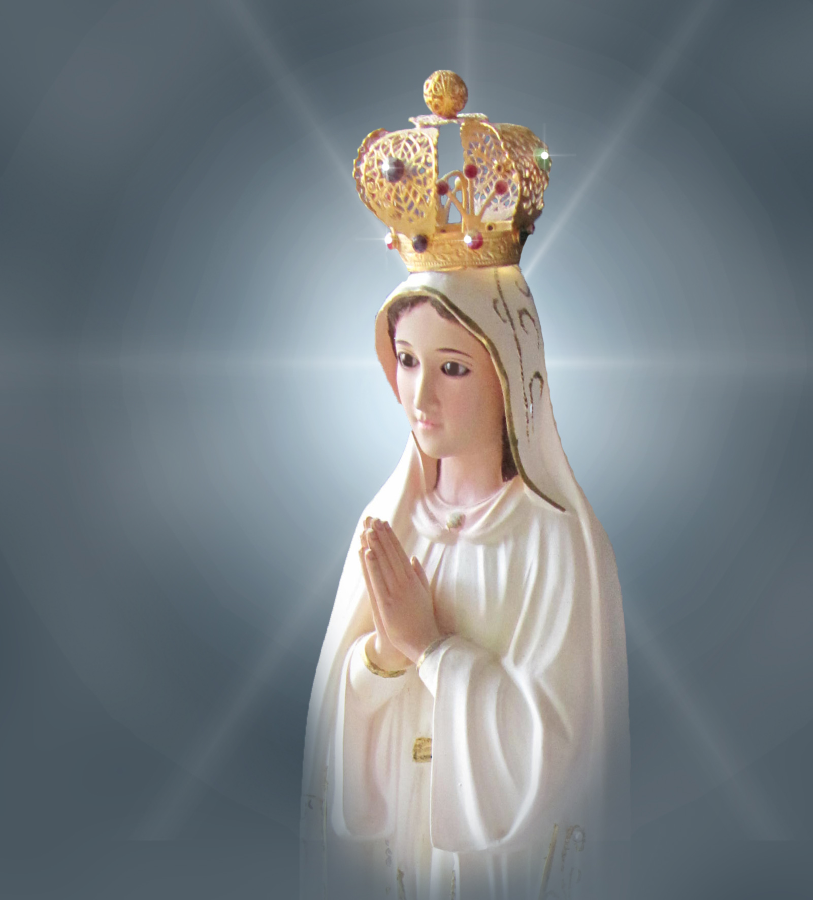 mother mary wallpaper gallery,crown,figurine,headpiece,statue,blessing