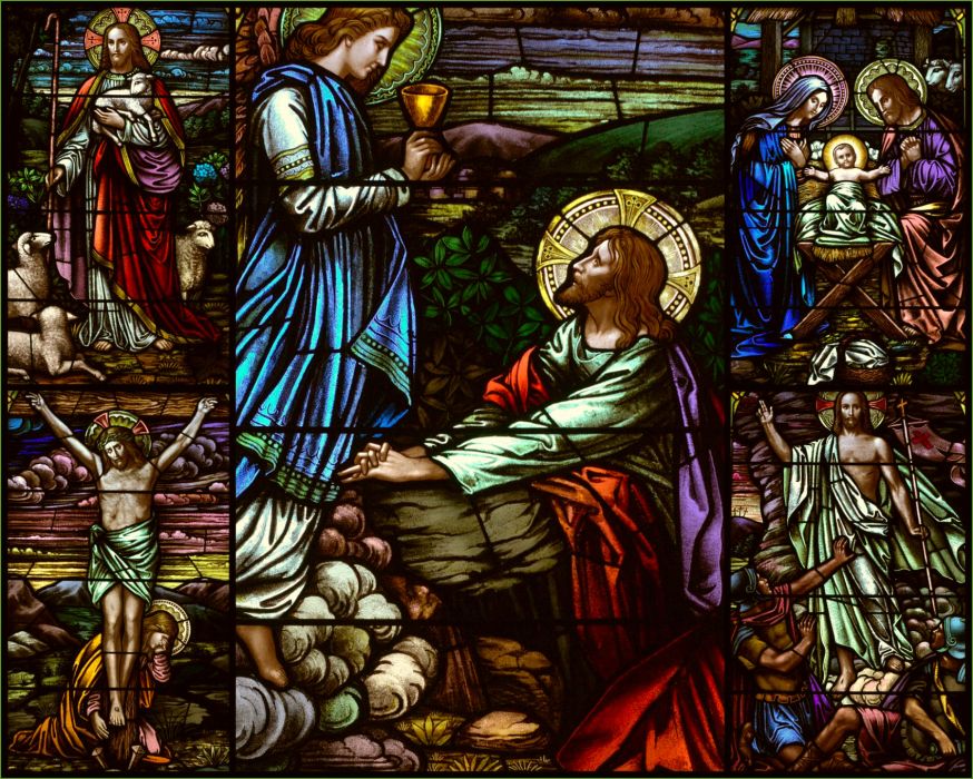 catholic wallpaper hd,stained glass,glass,religious item,window,art