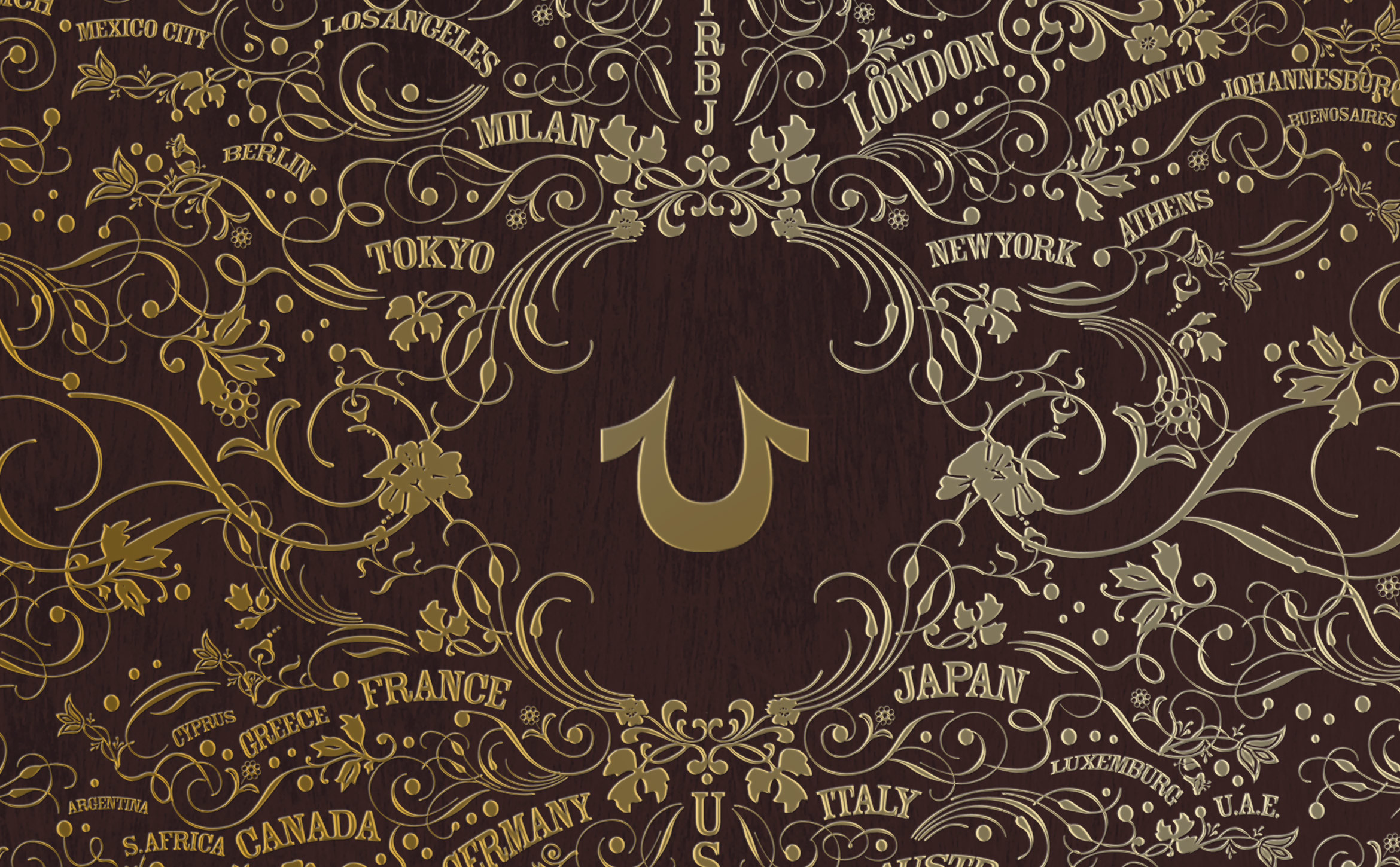 true religion wallpaper,pattern,visual arts,brown,art,design