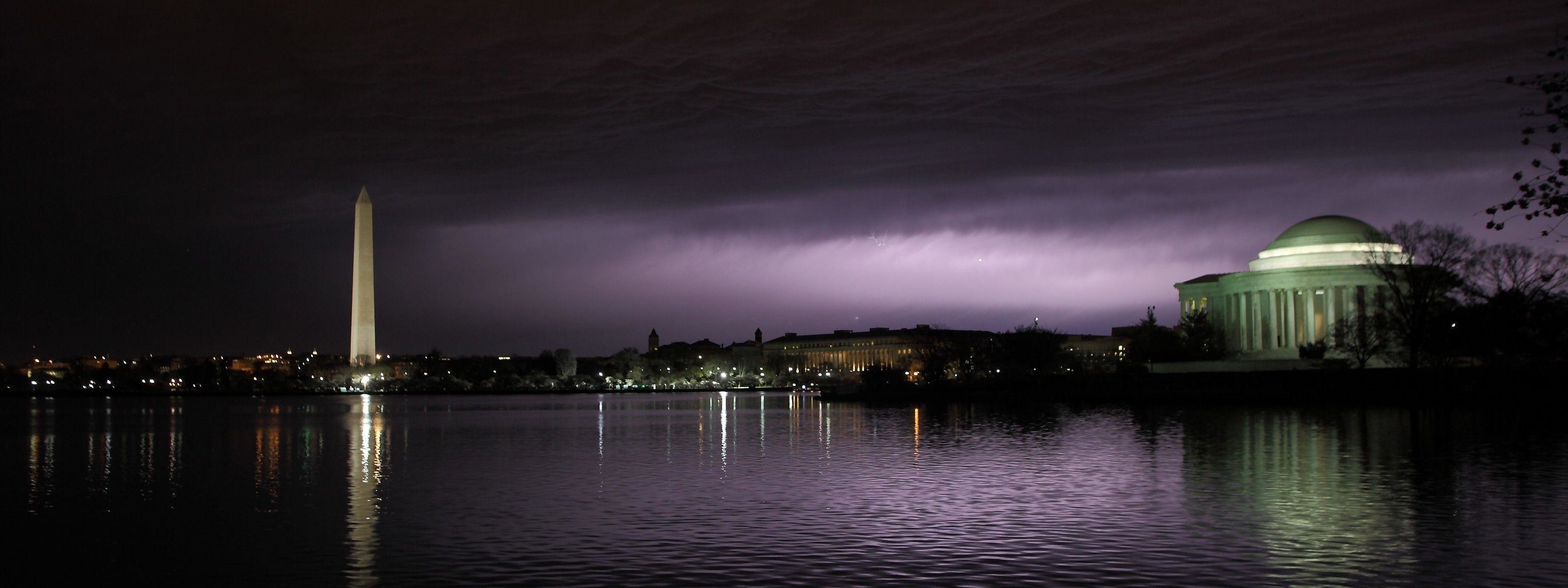 fond d'écran washington dc,ciel,la nature,nuit,réflexion,nuage