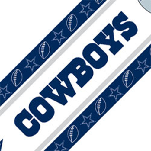 bordure de papier peint dallas cowboys,texte,police de caractère,bleu électrique