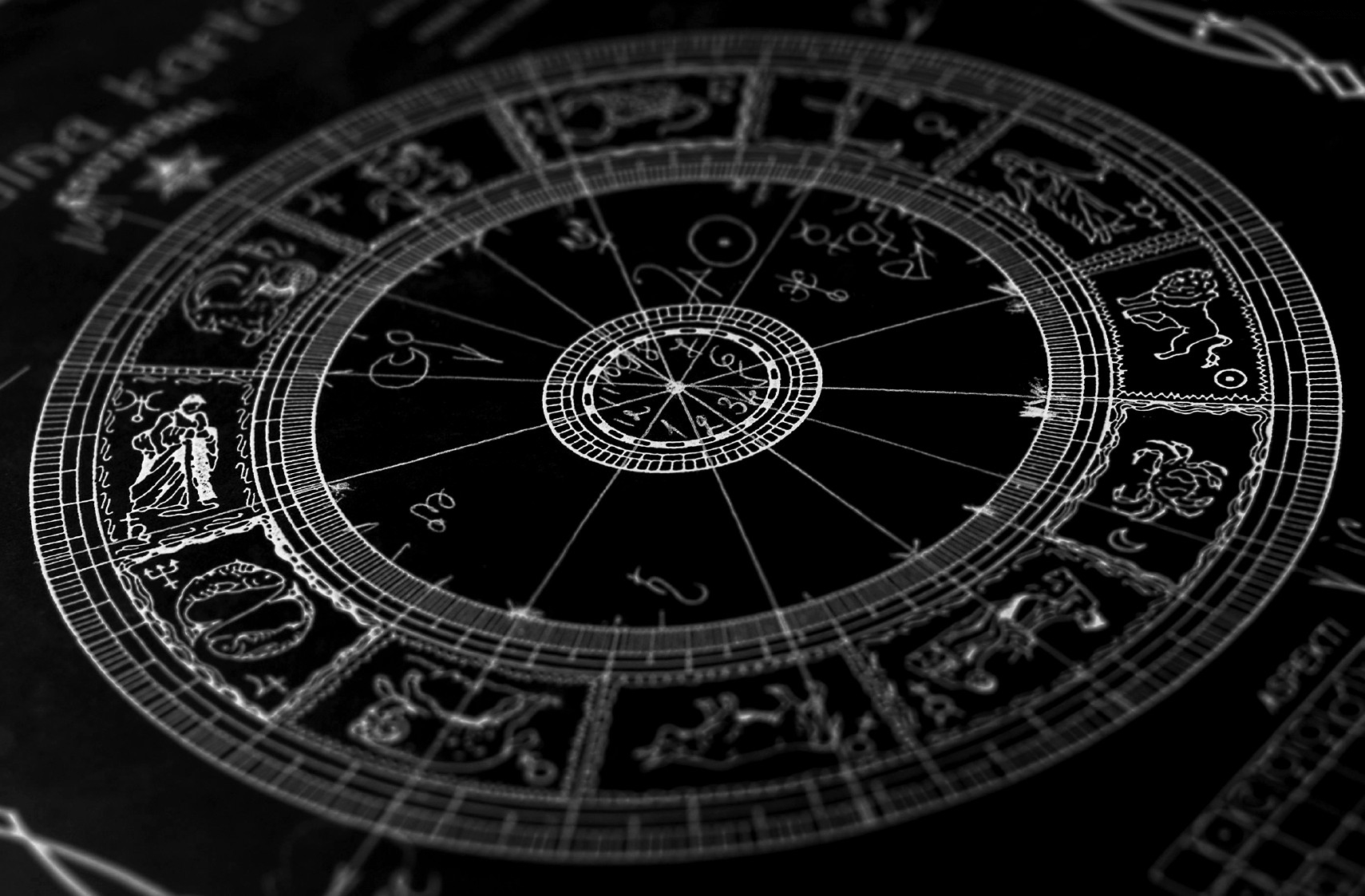 fondo de pantalla de astrología,negro,circulo,fotografía,monocromo,en blanco y negro