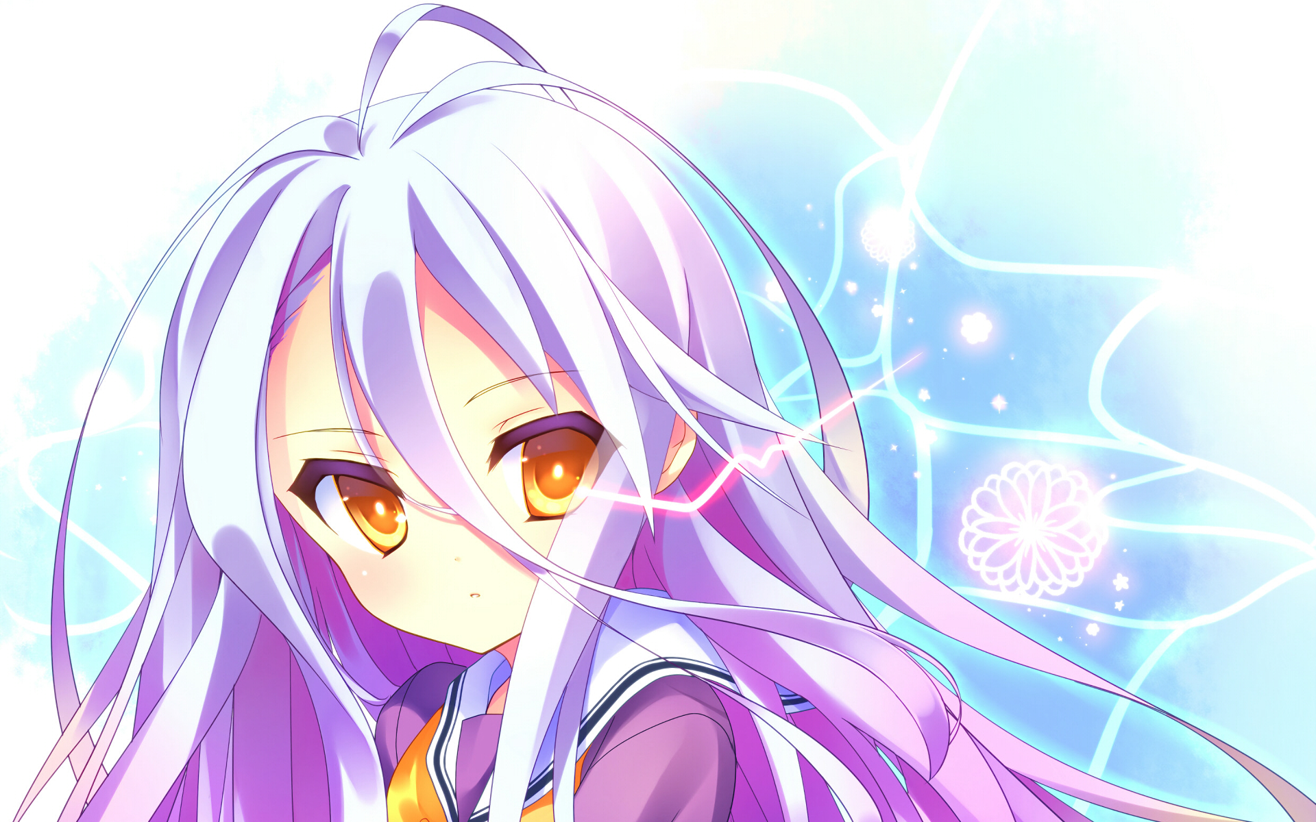 nessun wallpaper hd,cartone animato,anime,cg artwork,viola,taglio hime