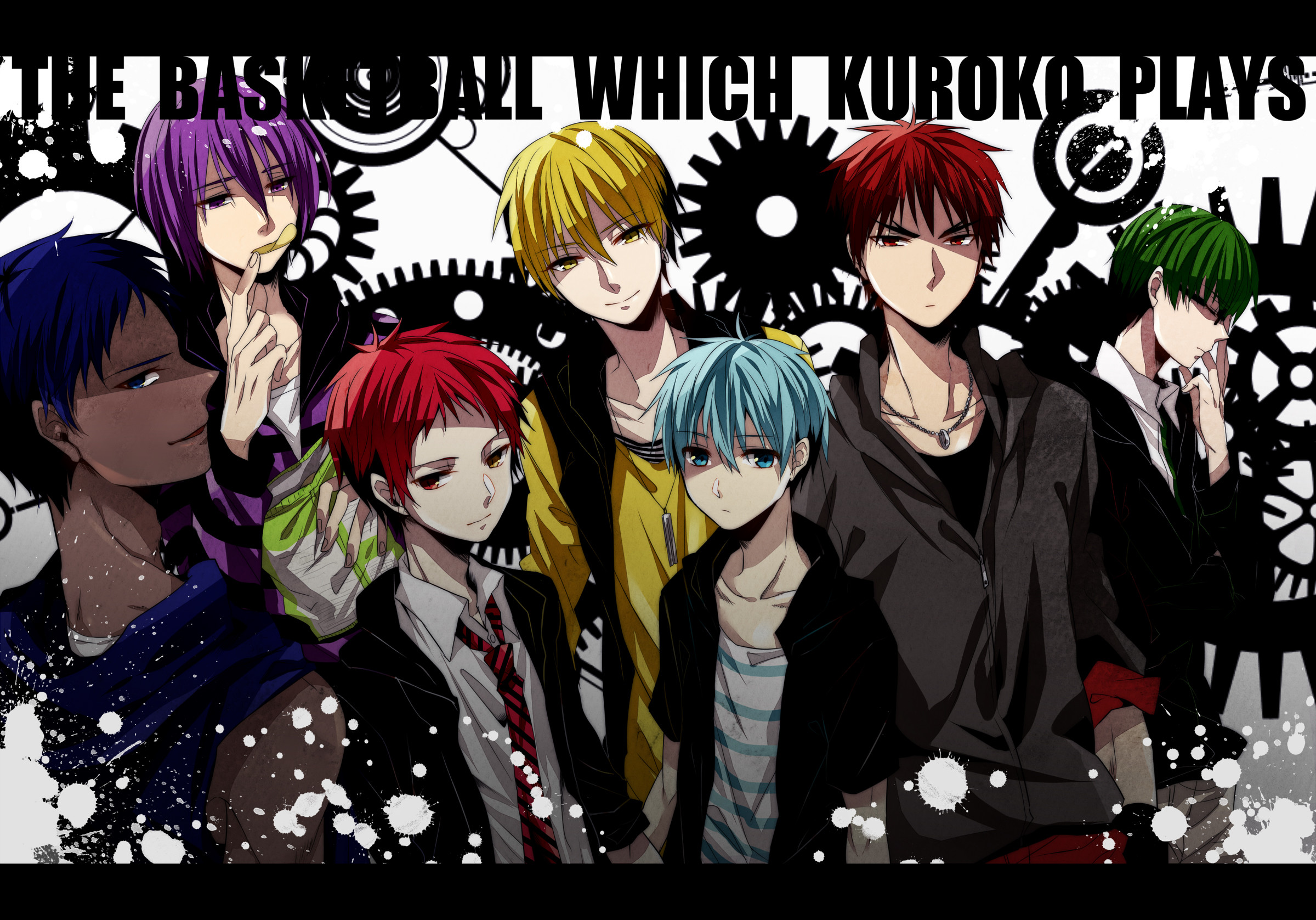 sfondo di kuroko no basket 1920x1080,gruppo sociale,anime,persone,cartone animato,gioventù