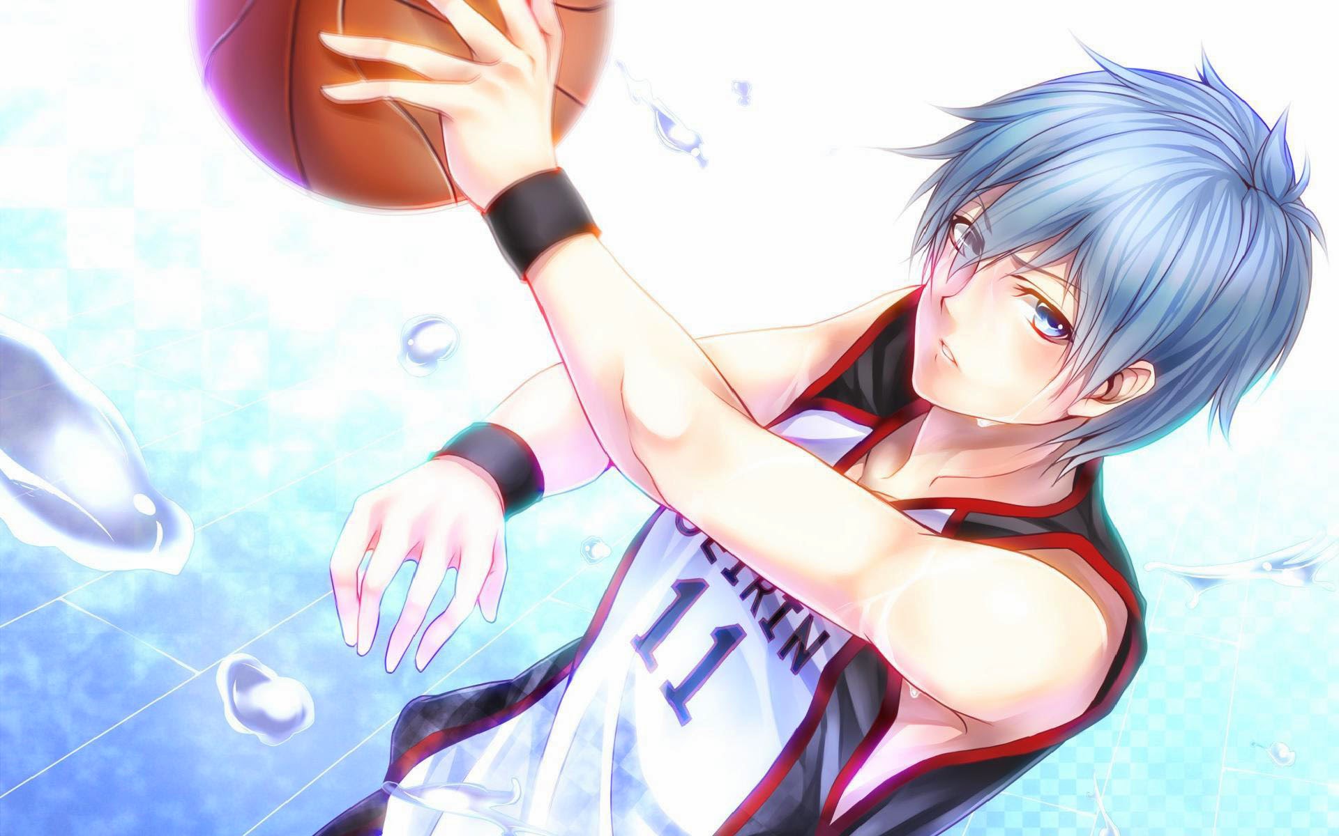 kuroko tetsuya tapete,karikatur,anime,cg kunstwerk,mund,geste