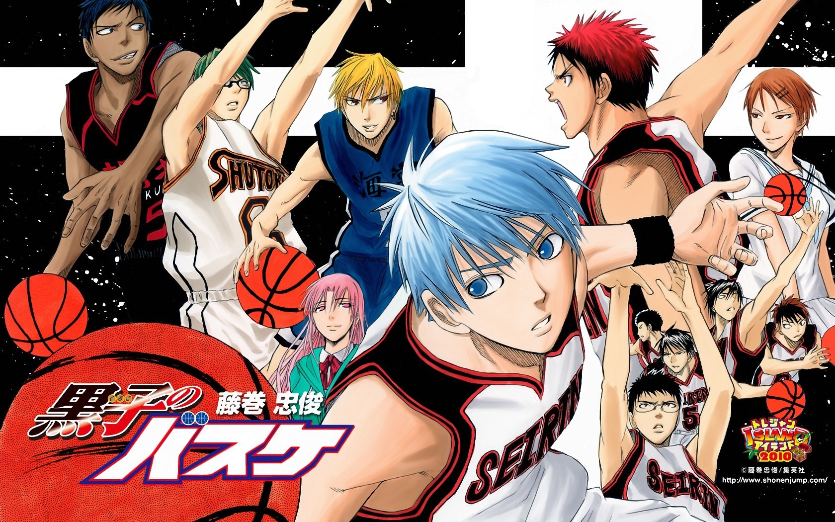 kurokos basketball wallpaper,anime,karikatur,animation,erfundener charakter,mannschaft