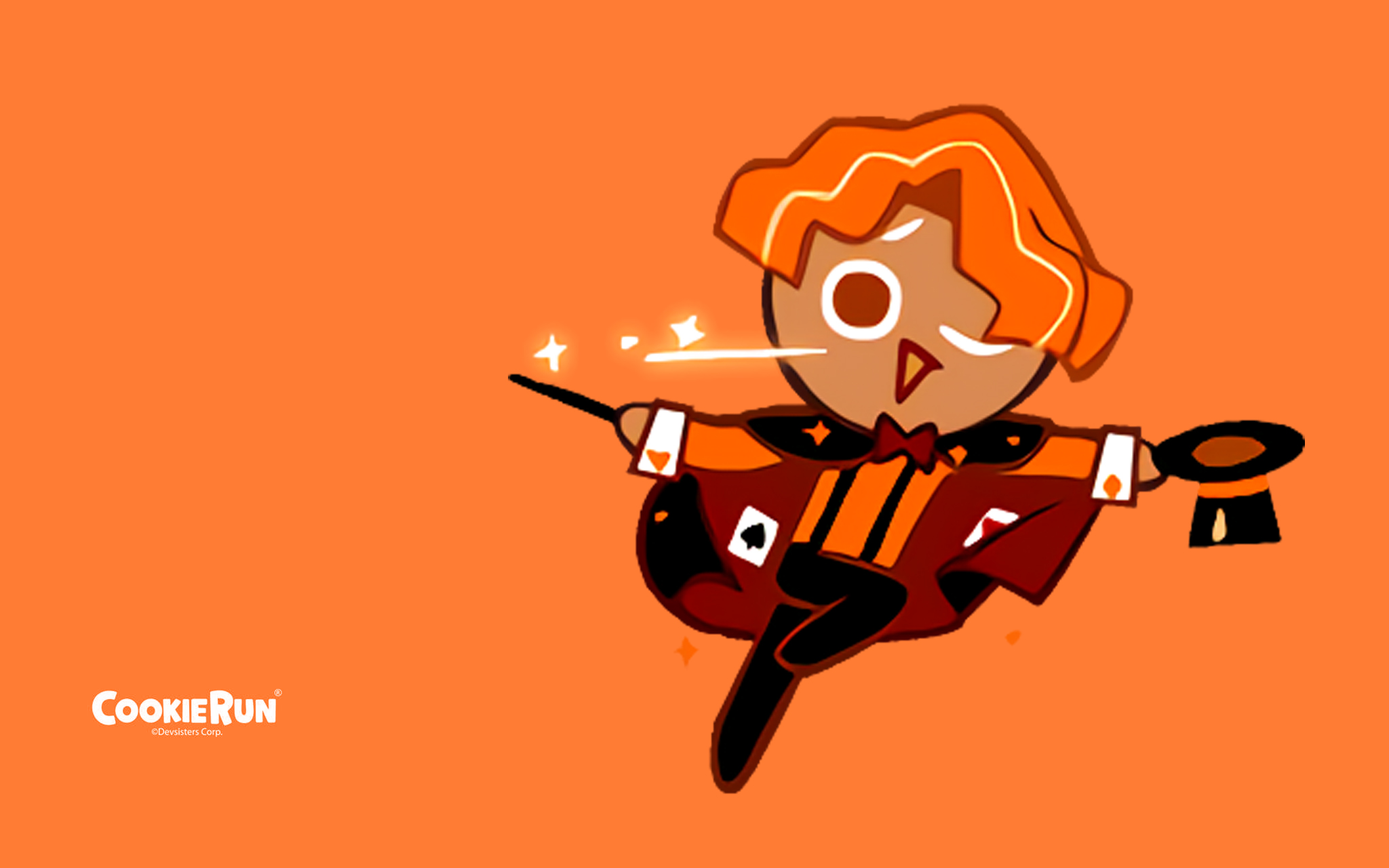 cookie run fondo de pantalla,dibujos animados,dibujos animados,naranja,ilustración,animación