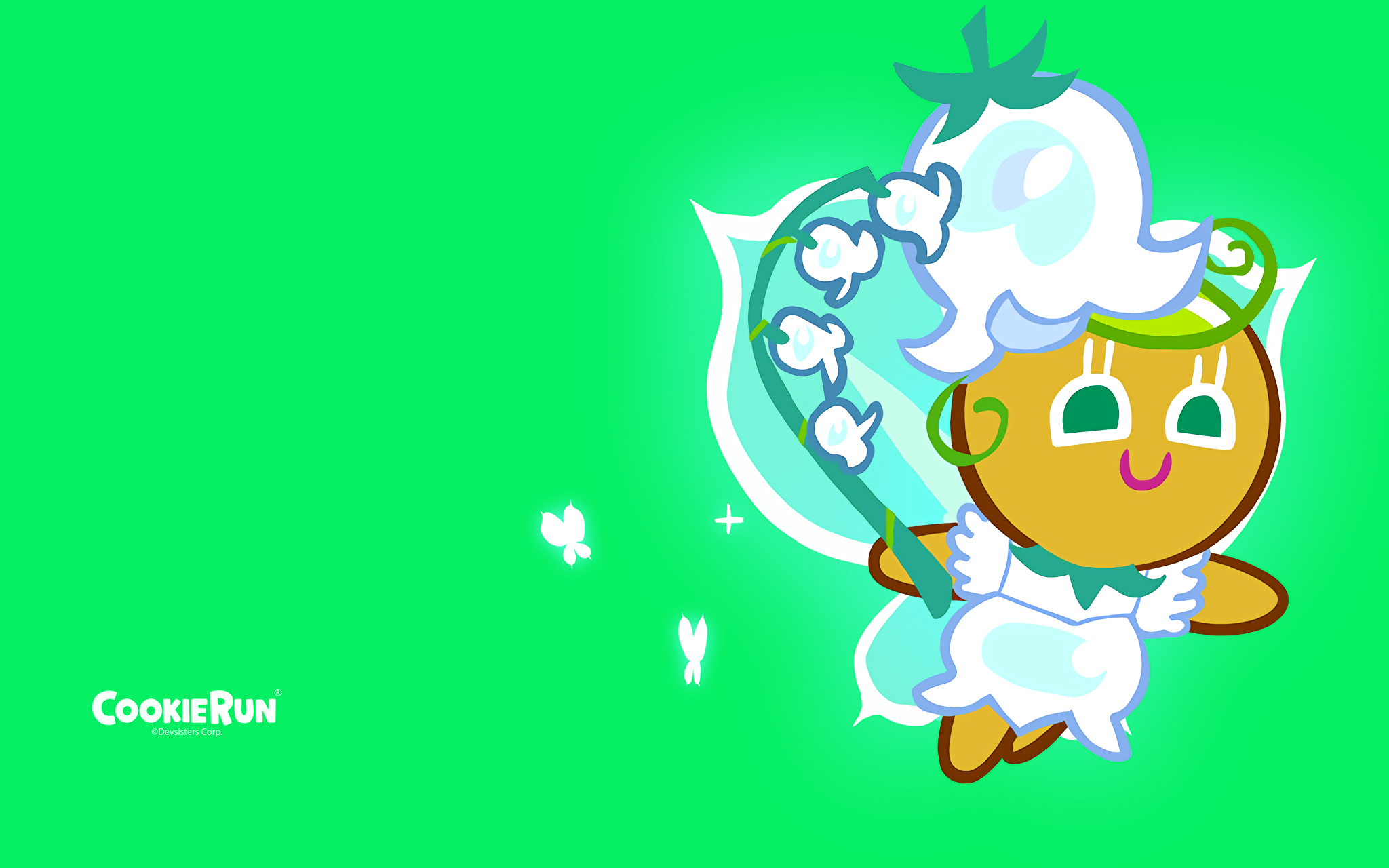 cookie run fond d'écran,vert,dessin animé,illustration,feuille,clipart