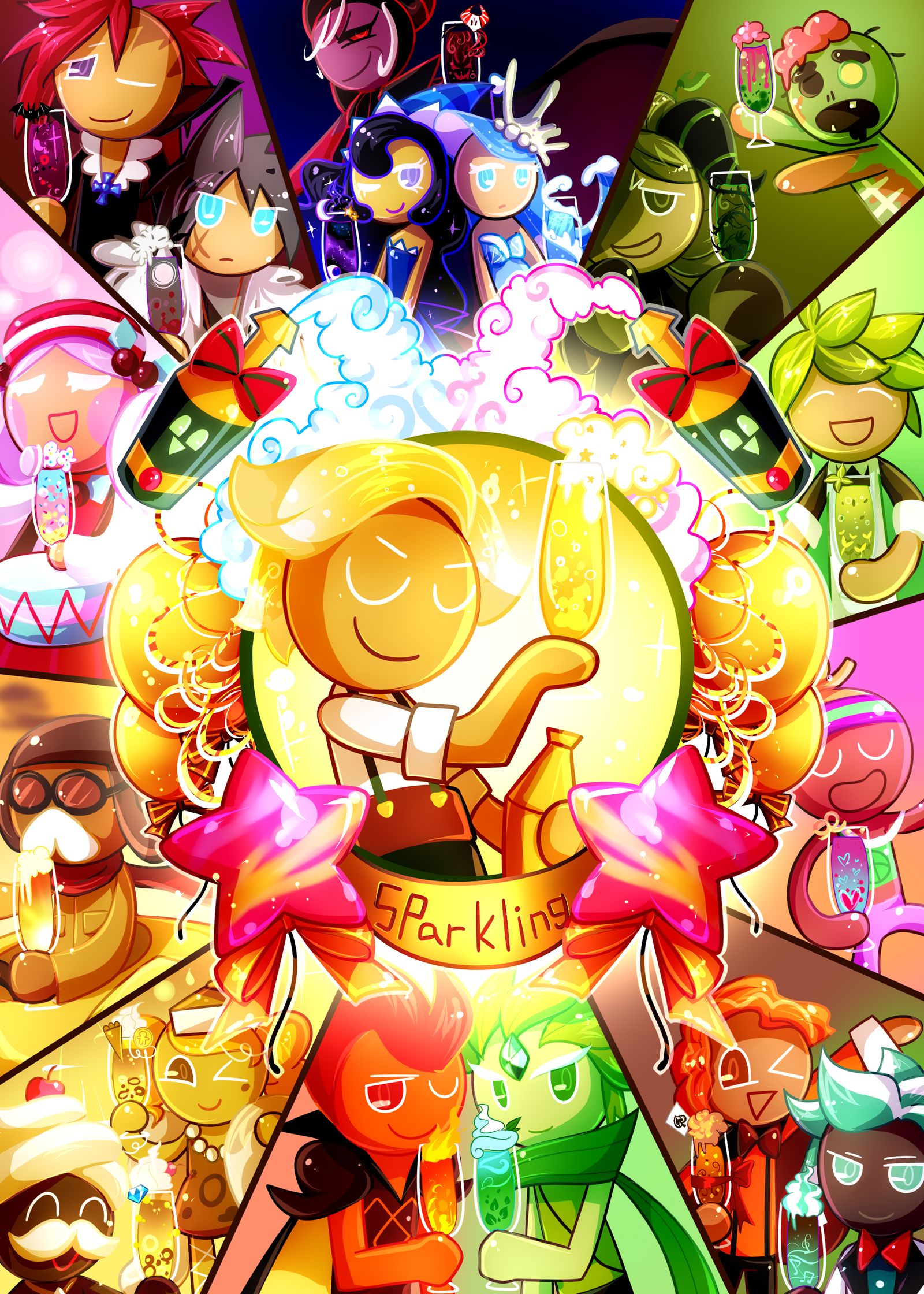 cookie run wallpaper,cartoon,animated cartoon,illustration,hero,fictional character