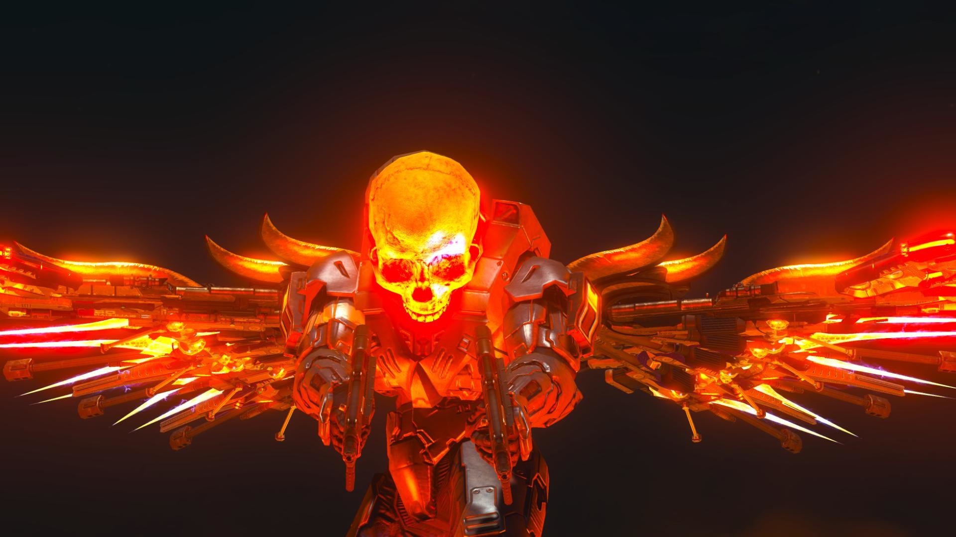 burning skull wallpaper,orange,flame,demon,heat,fictional character