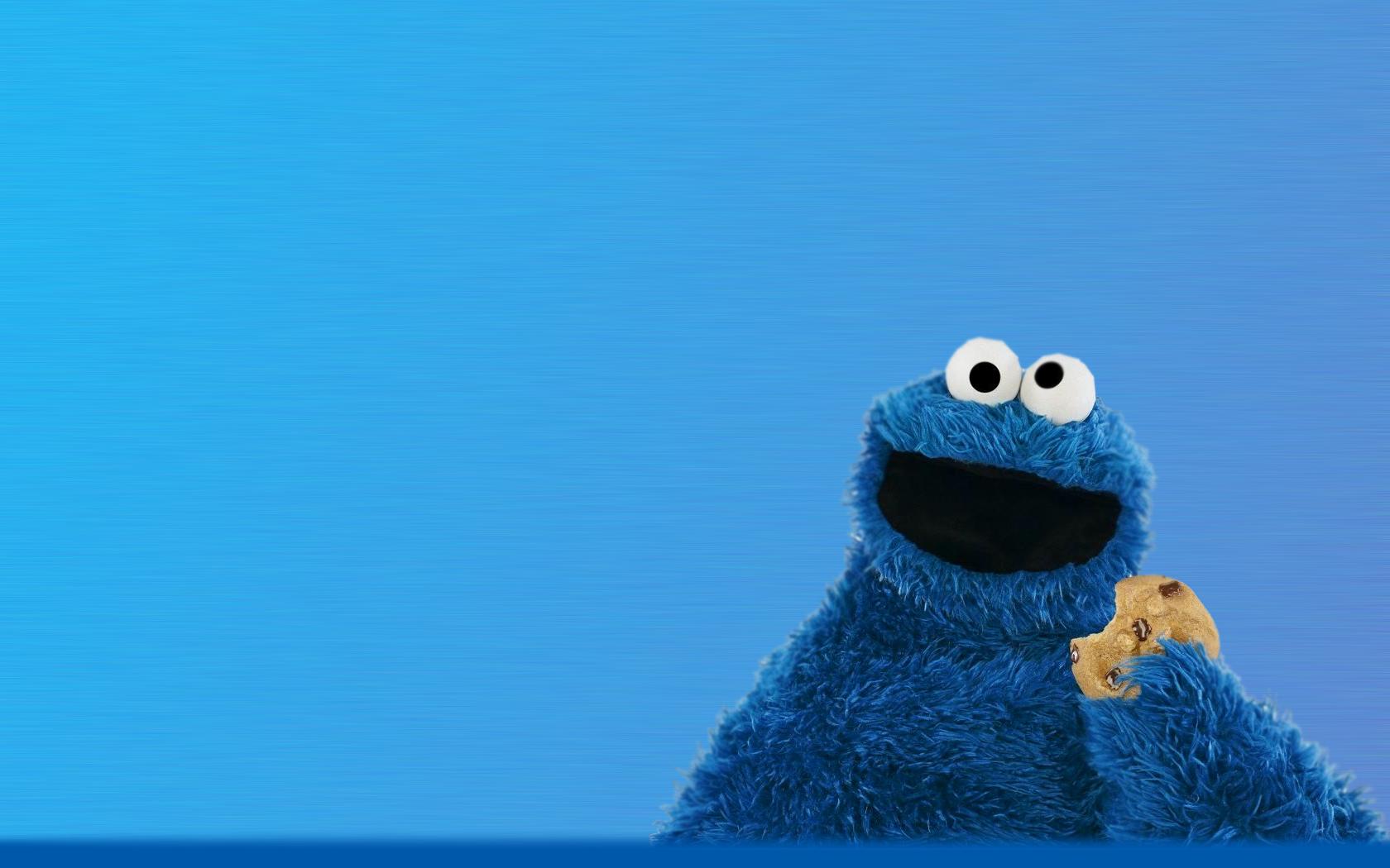 cookie monster fondo de pantalla hd,azul,cielo,dibujos animados,agua,animación