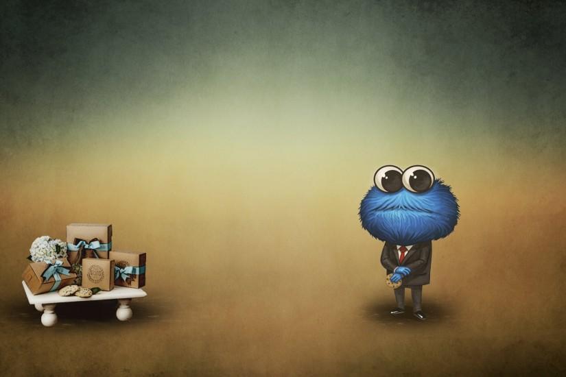 cookie monster fondo de pantalla hd,animación,dibujos animados,dibujos animados,ilustración,fotografía