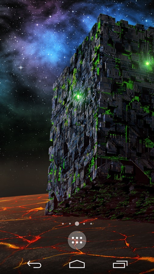 borg wallpaper,sky,tree,screenshot,space,rock