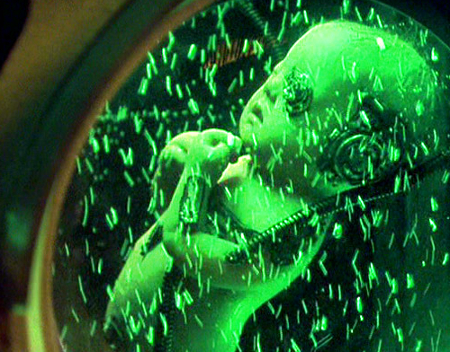 fondo de pantalla borg,verde,esfera,personaje de ficción