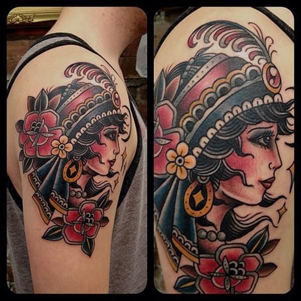 traditional tattoo wallpaper,tattoo,shoulder,arm,joint,temporary tattoo