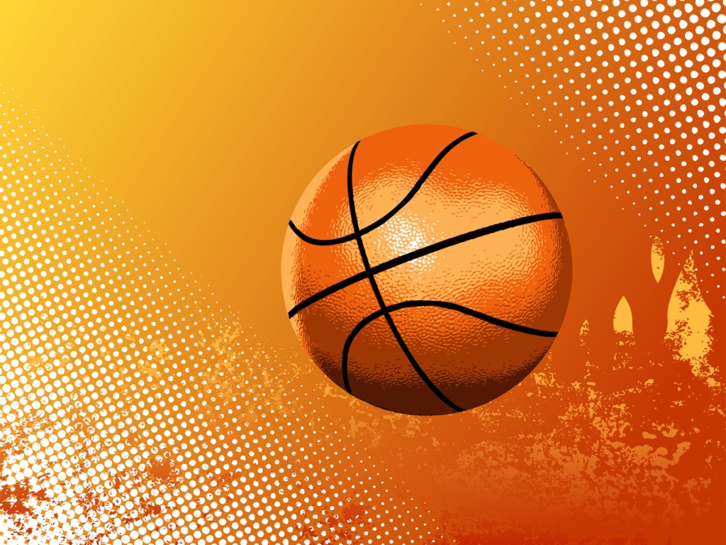 sfondi per il basket,pallacanestro,pallacanestro,arancia,grafica,campo da basket