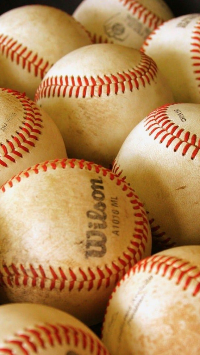fond d'écran de baseball iphone,base ball,boule de base vintage,jeux de batte et de balle,des sports,équipement sportif