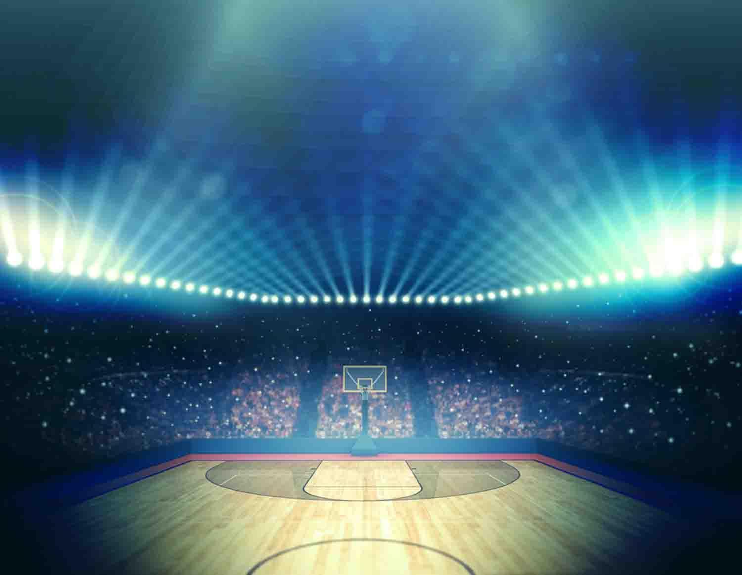 fond d'écran de basket ball pour android,bleu,lumière,étape,atmosphère,stade