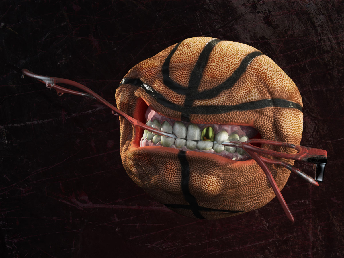 3d basketball wallpaper,organism,eye,hermit crab,still life photography,macro photography