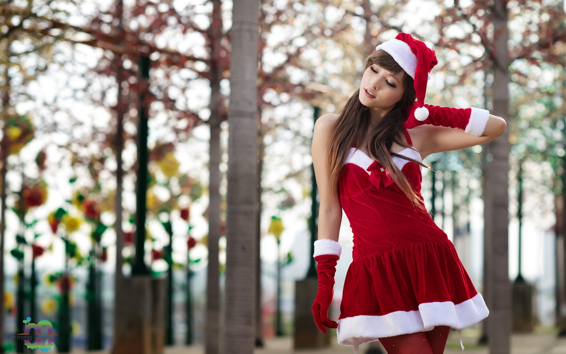 wallpaper noel,clothing,red,beauty,fashion,costume