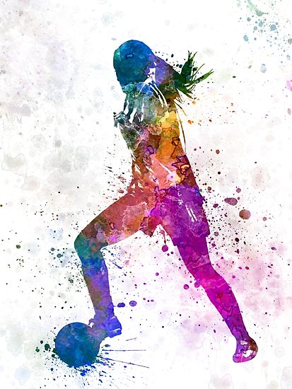 fond d'écran fille de football,conception graphique,illustration,peinture aquarelle,art,personnage fictif