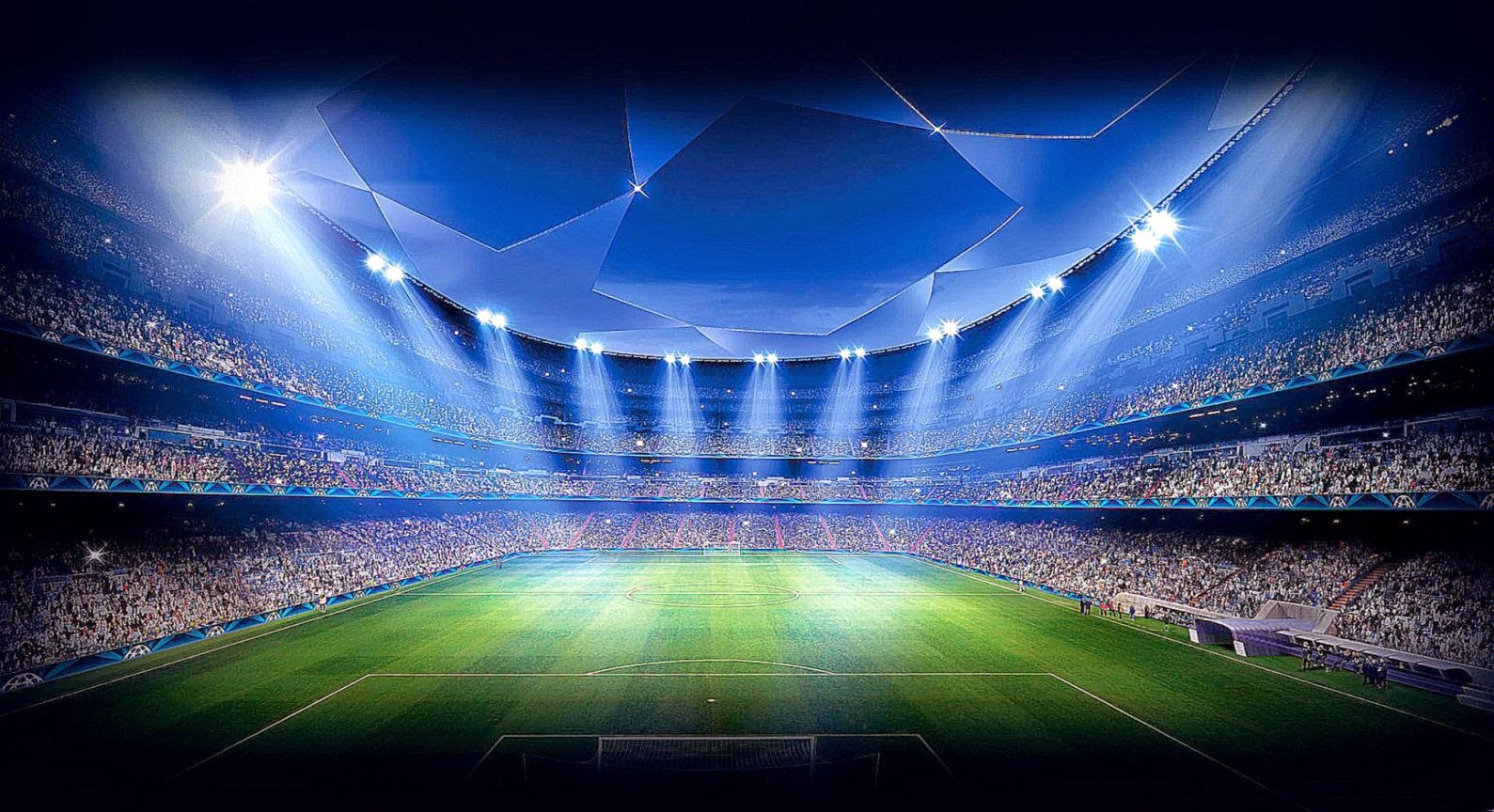 fond d'écran de terrain de football,stade,stade spécifique au football,atmosphère,lumière,ciel