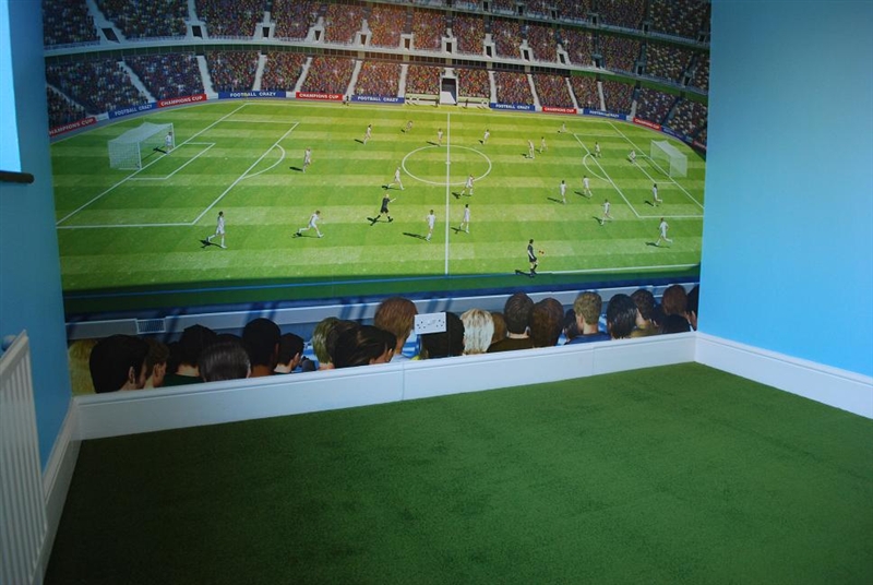 football themed wallpaper,sport venue,stadium,green,arena,soccer specific stadium