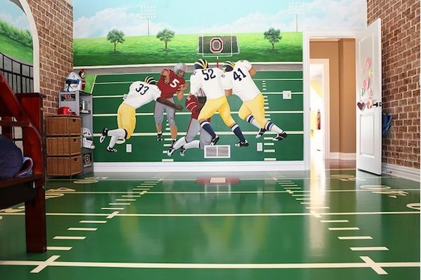 football themed wallpaper,green,games,sport venue,player,team sport