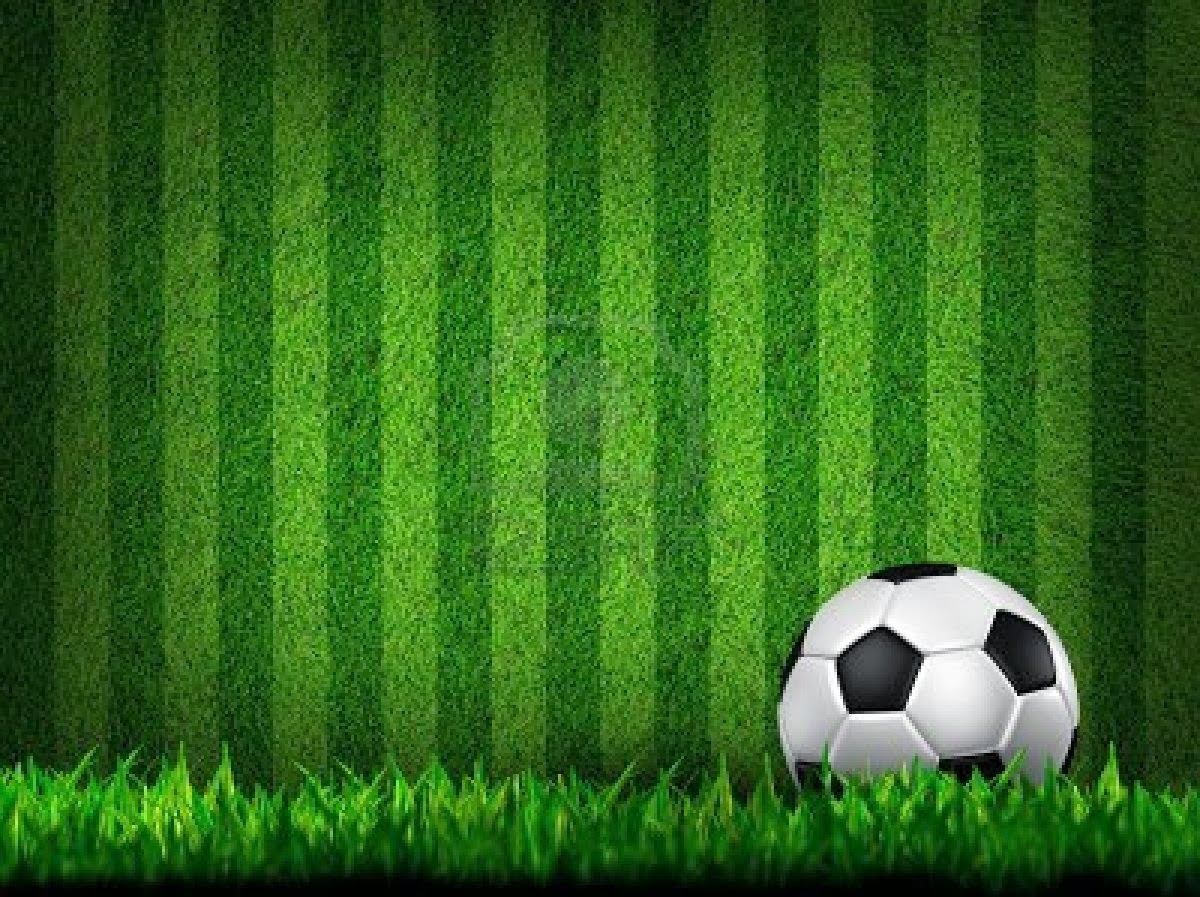 サッカーフィールドの壁紙,フットボール,サッカーボール,緑,草,スポーツ用品