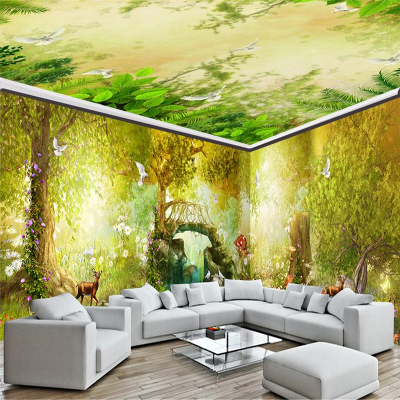 big wallpaper for wall,natural landscape,nature,wall,green,wallpaper