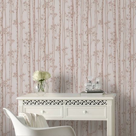 graham and brown tree wallpaper,white,wallpaper,wall,curtain,room