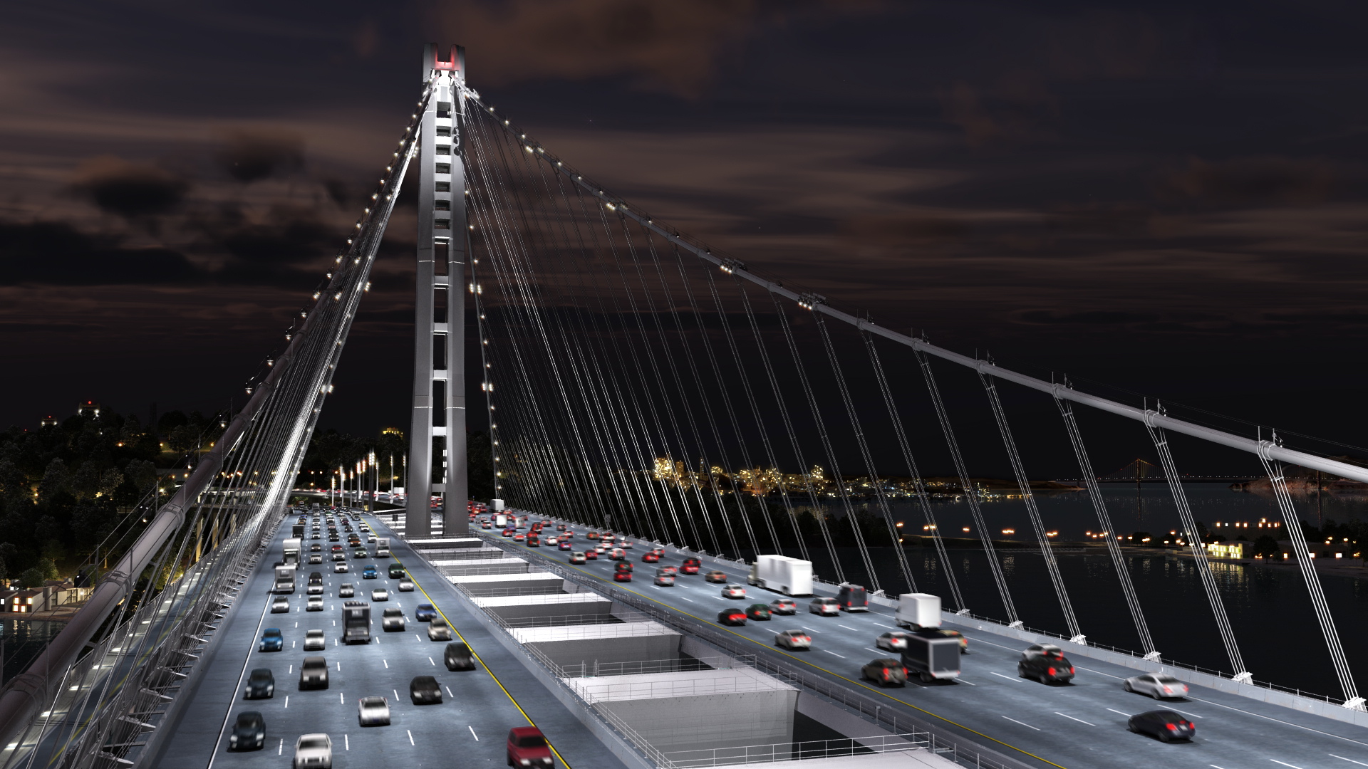 wallpaper area,bridge,landmark,metropolitan area,cable stayed bridge,urban area