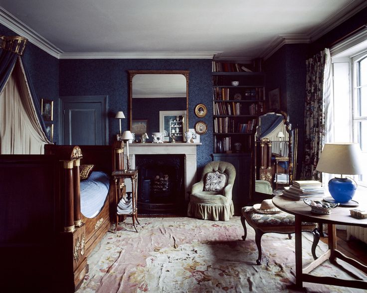 寝室のためのロンドンの壁紙,ルーム,家具,インテリア・デザイン,財産,青い
