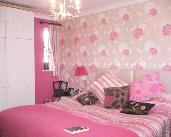 침실 런던 배경 화면,침실,분홍,침대,방,벽
