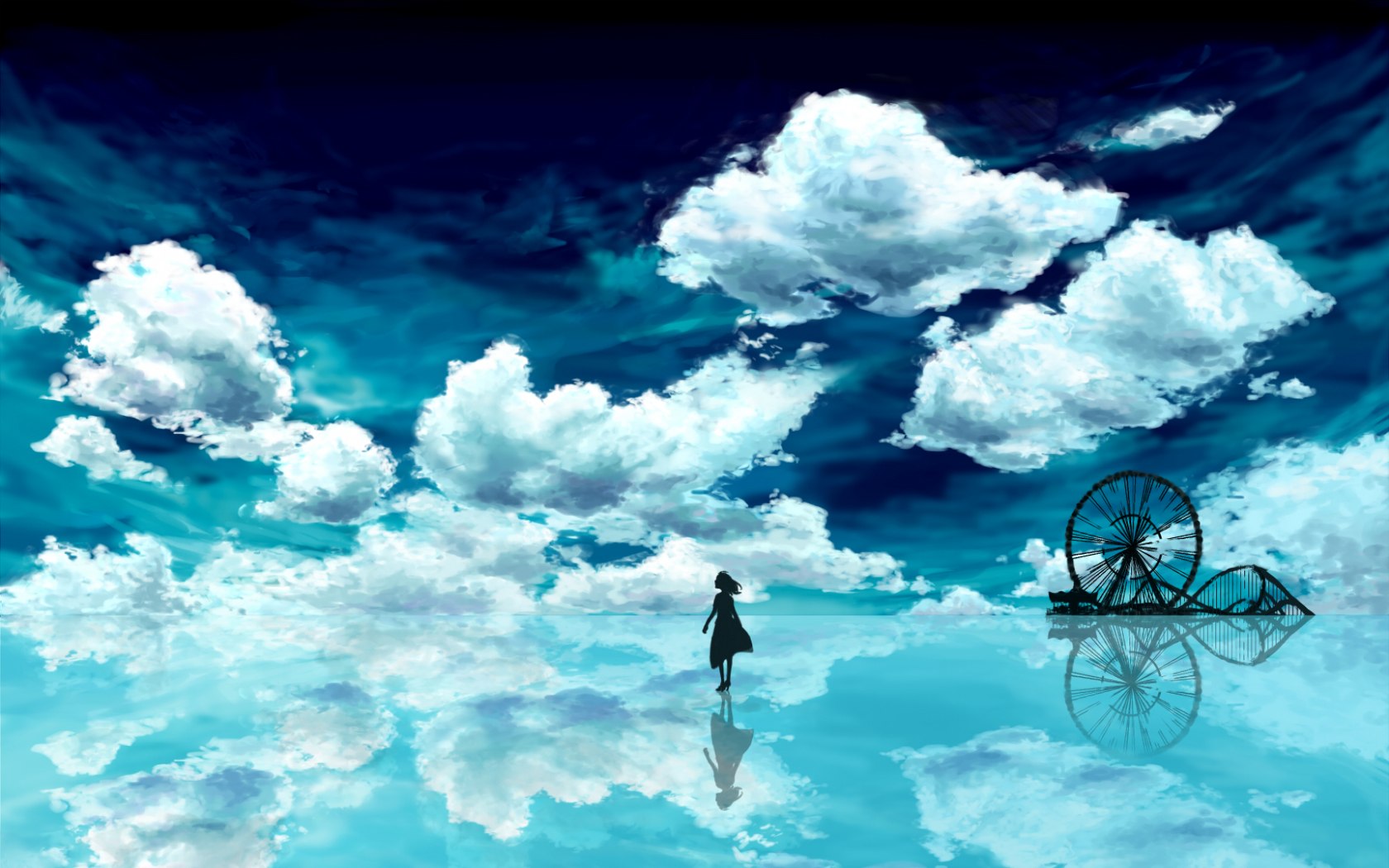 風景ライブ壁紙,空,雲,青い,昼間,自然の風景