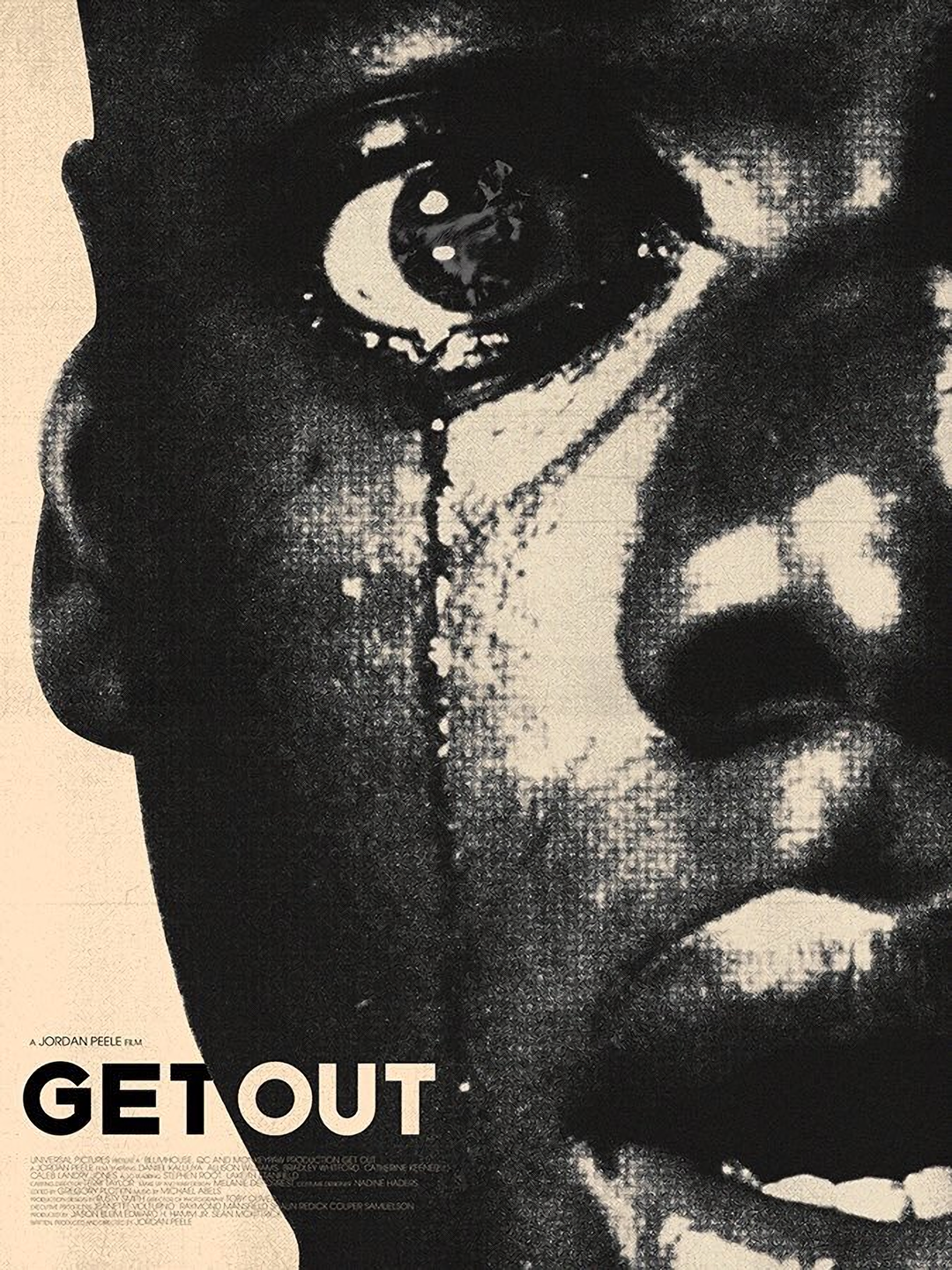 get out wallpaper,face,head,nose,poster,forehead