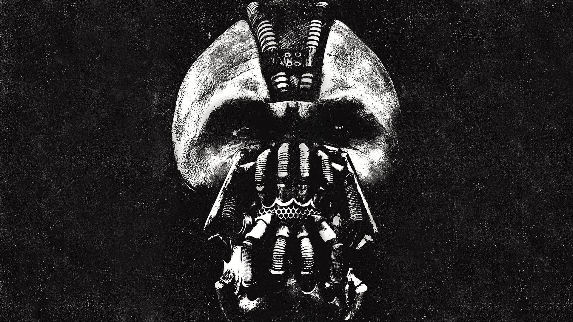 get out wallpaper,bane,supervillain,fictional character,black and white,illustration