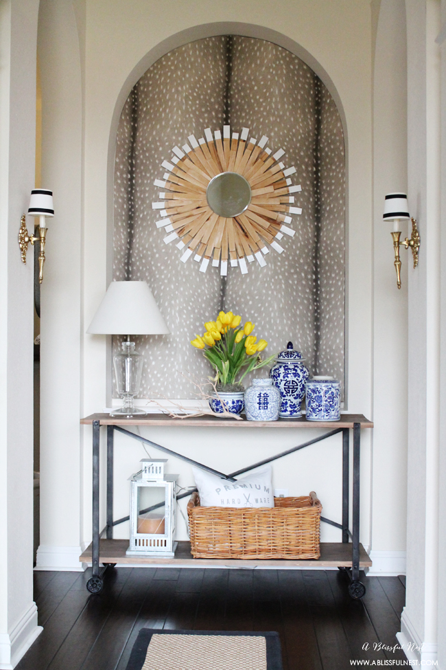 entryway wallpaper,interior design,room,furniture,table,architecture