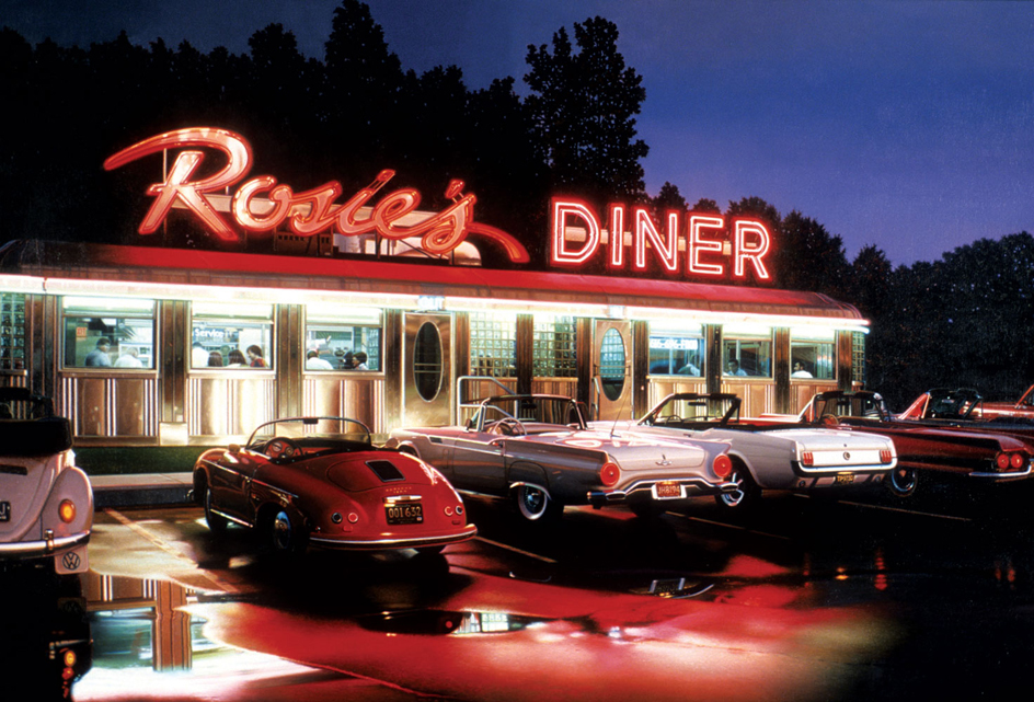 ダイナー壁紙,自動車,車両,車,カーディーラー,飲食店