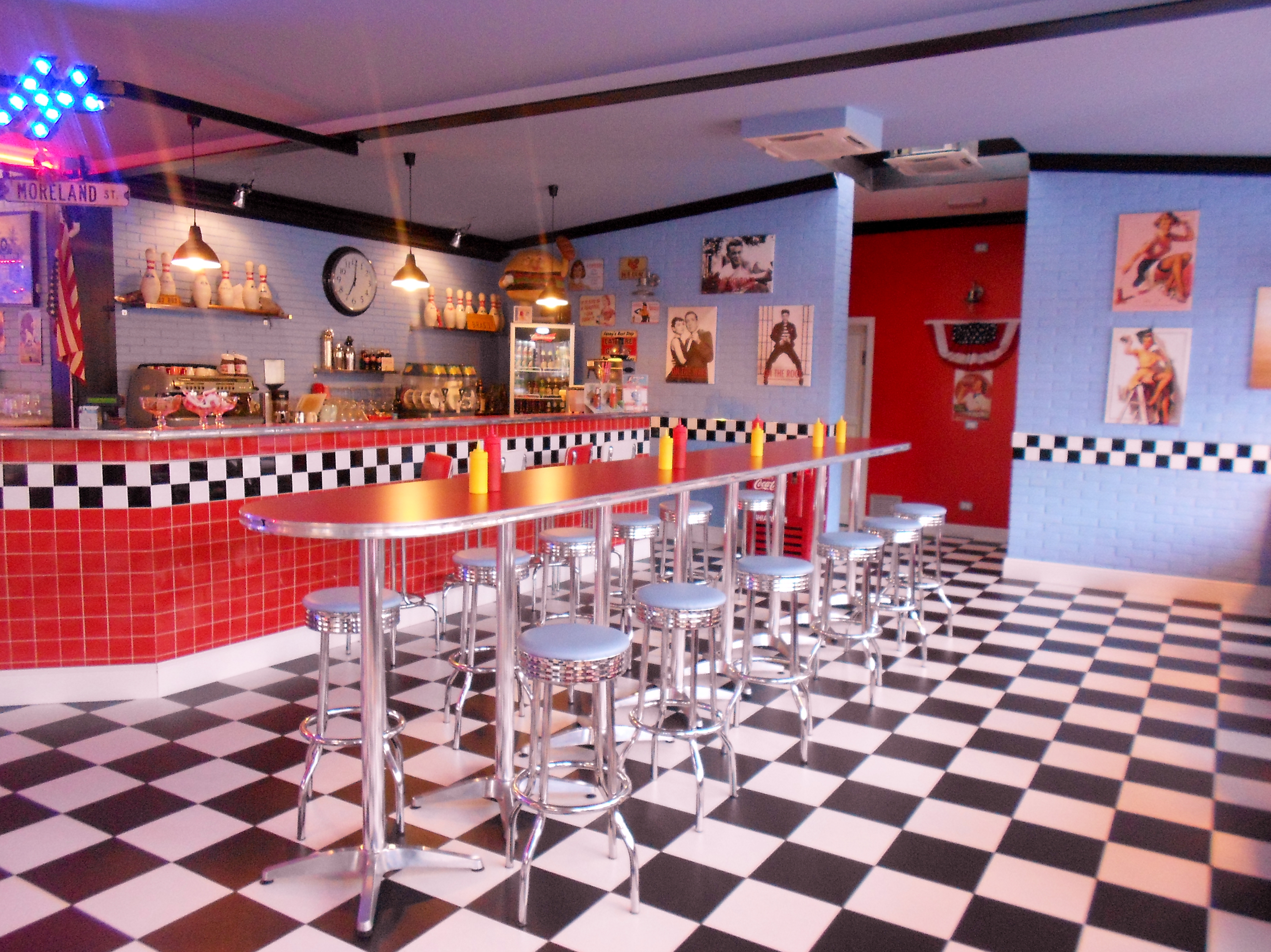 diner wallpaper,function hall,building,interior design,restaurant,table