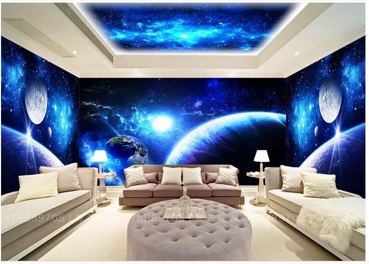 space wallpaper for rooms,ceiling,property,interior design,room,lighting