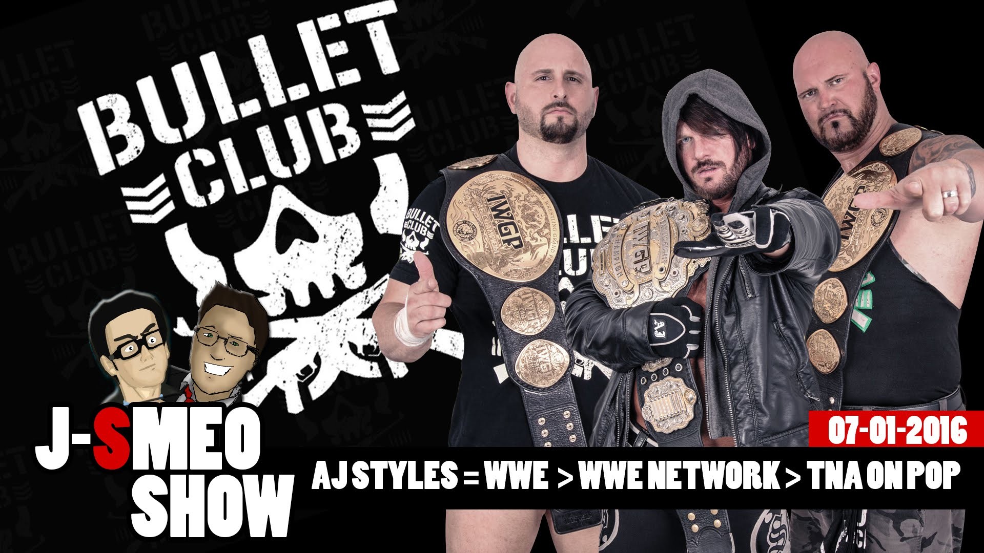 bullet club wallpaper hd,font,photo caption,facial hair