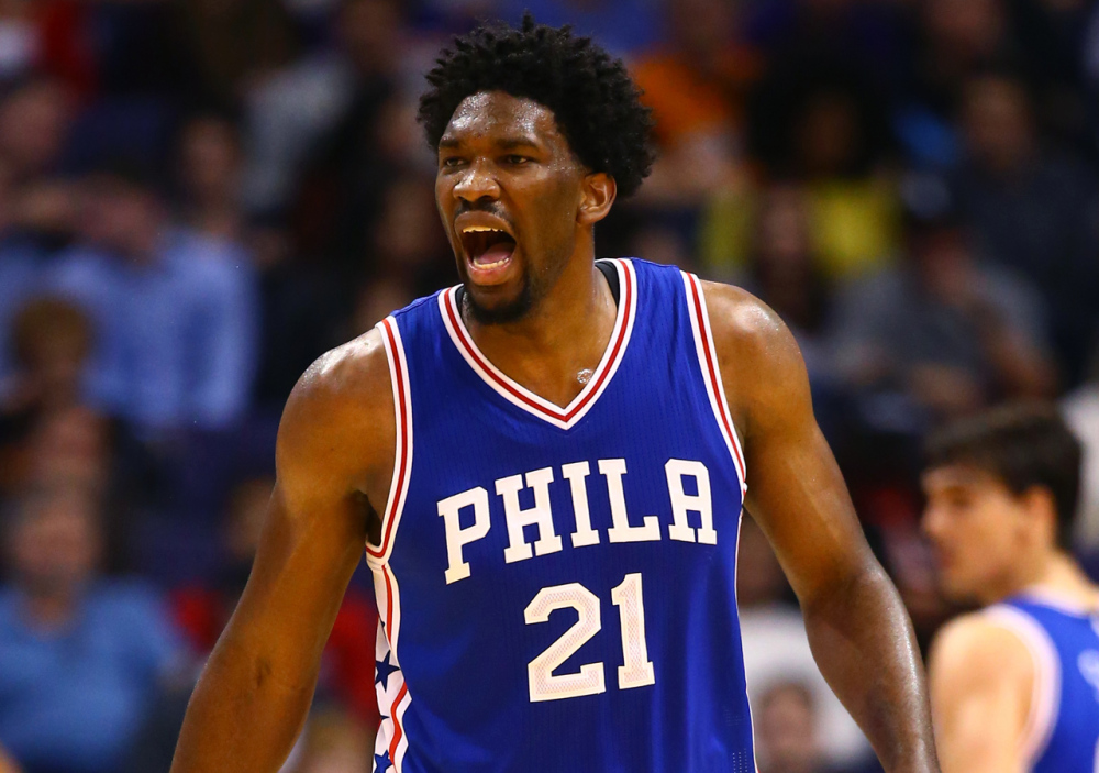 joel embiid wallpaper,sports,basketball player,ball game,player,team sport