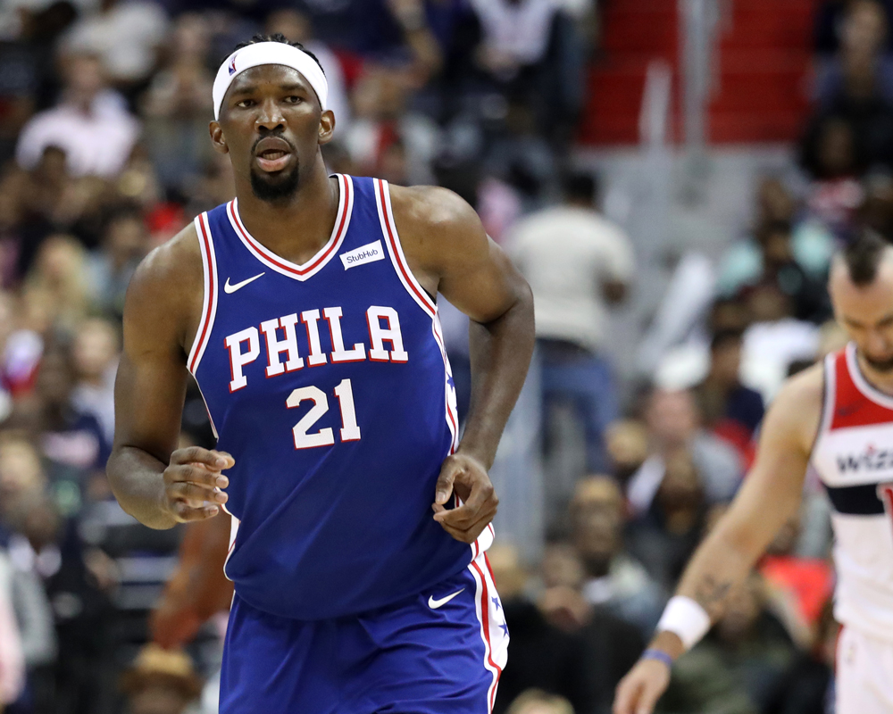 carta da parati embiid joel,gli sport,giocatore di pallacanestro,giocatore,fan,maglia