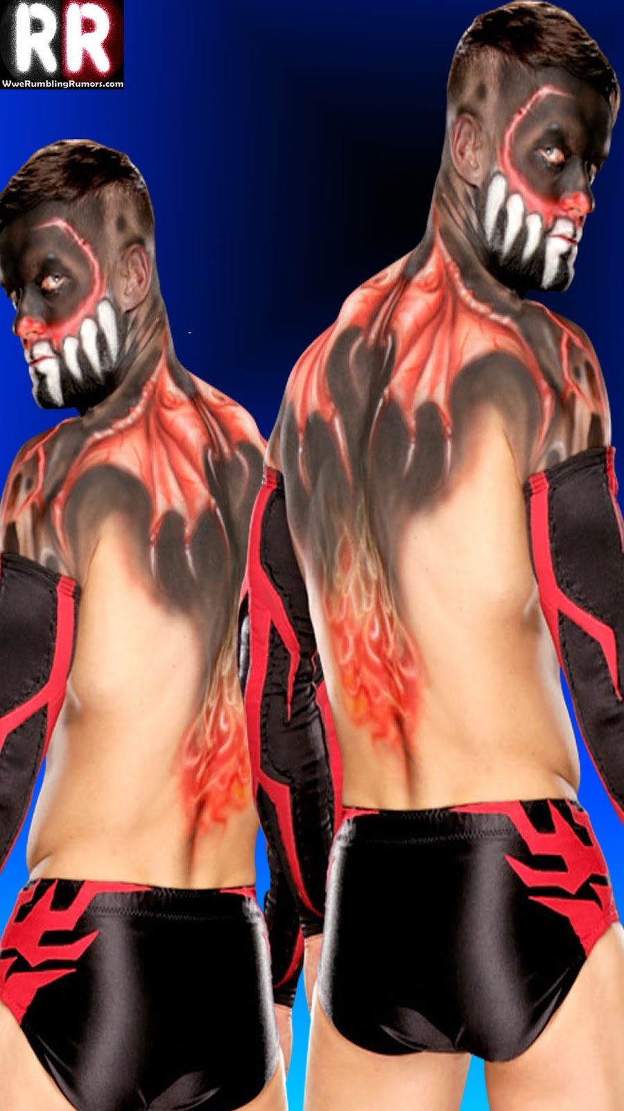 finn balor fondo de pantalla para iphone,luchador,descalzo,lucha profesional,abdomen,humano