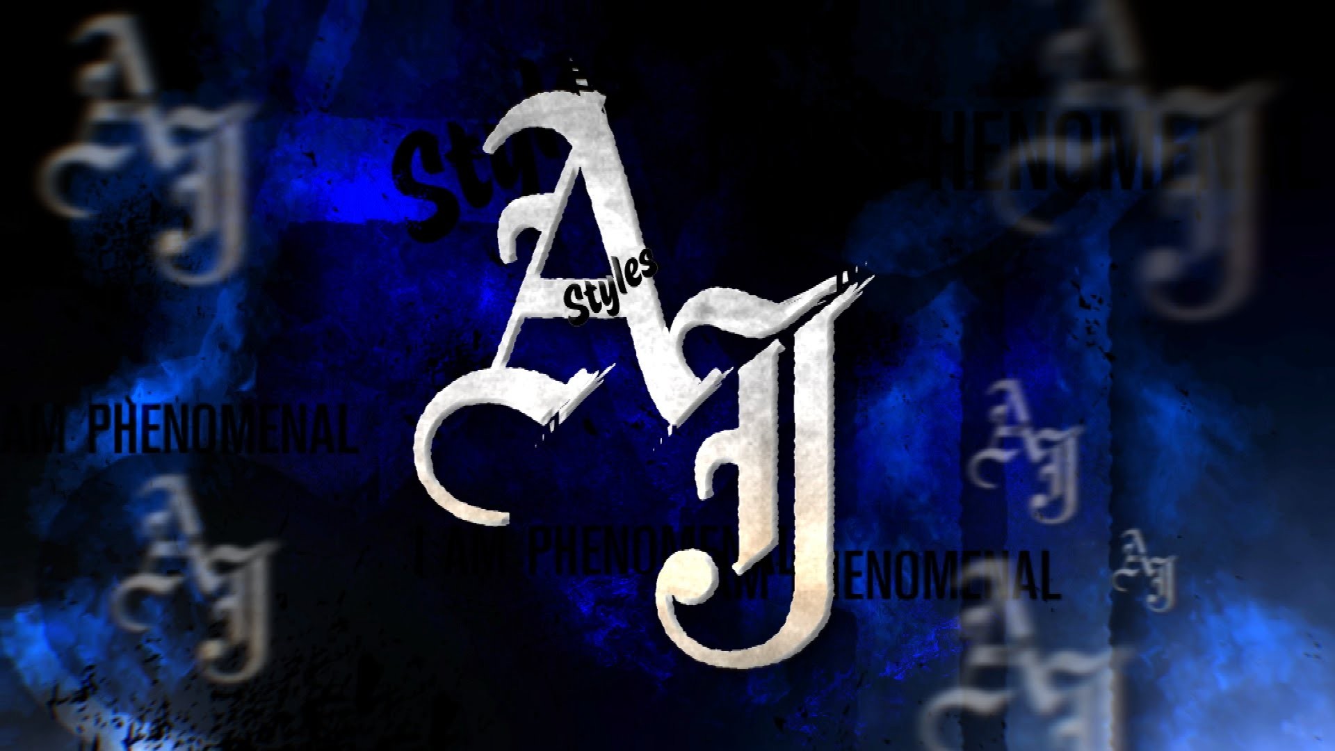 aj styles iphone wallpaper,blue,font,text,electric blue,drink