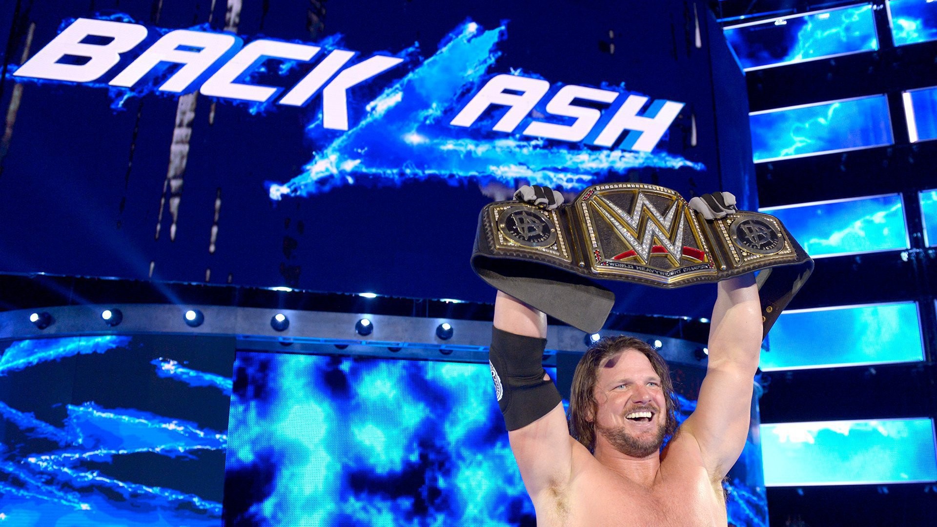 aj styles fondo de pantalla para iphone,juegos,azul eléctrico,evento,actuación,lucha profesional