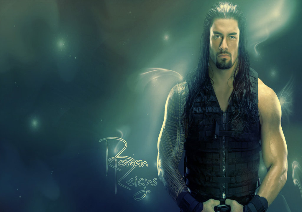 roman reigns symbol hd wallpaper,human,cg artwork,digital compositing,space,fictional character