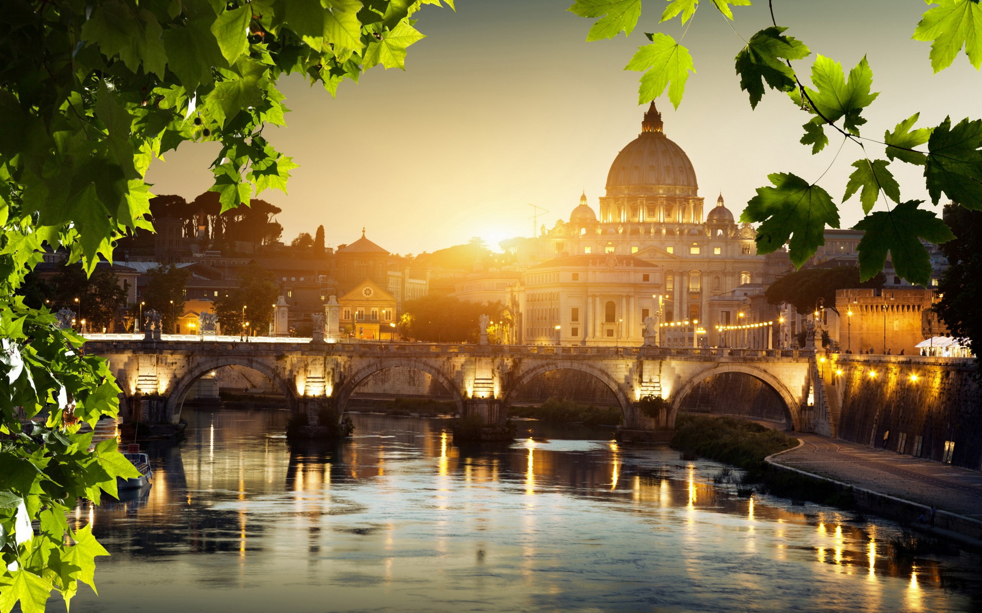 roma fondos de pantalla hd,reflexión,naturaleza,piscina reflectante,cielo,río